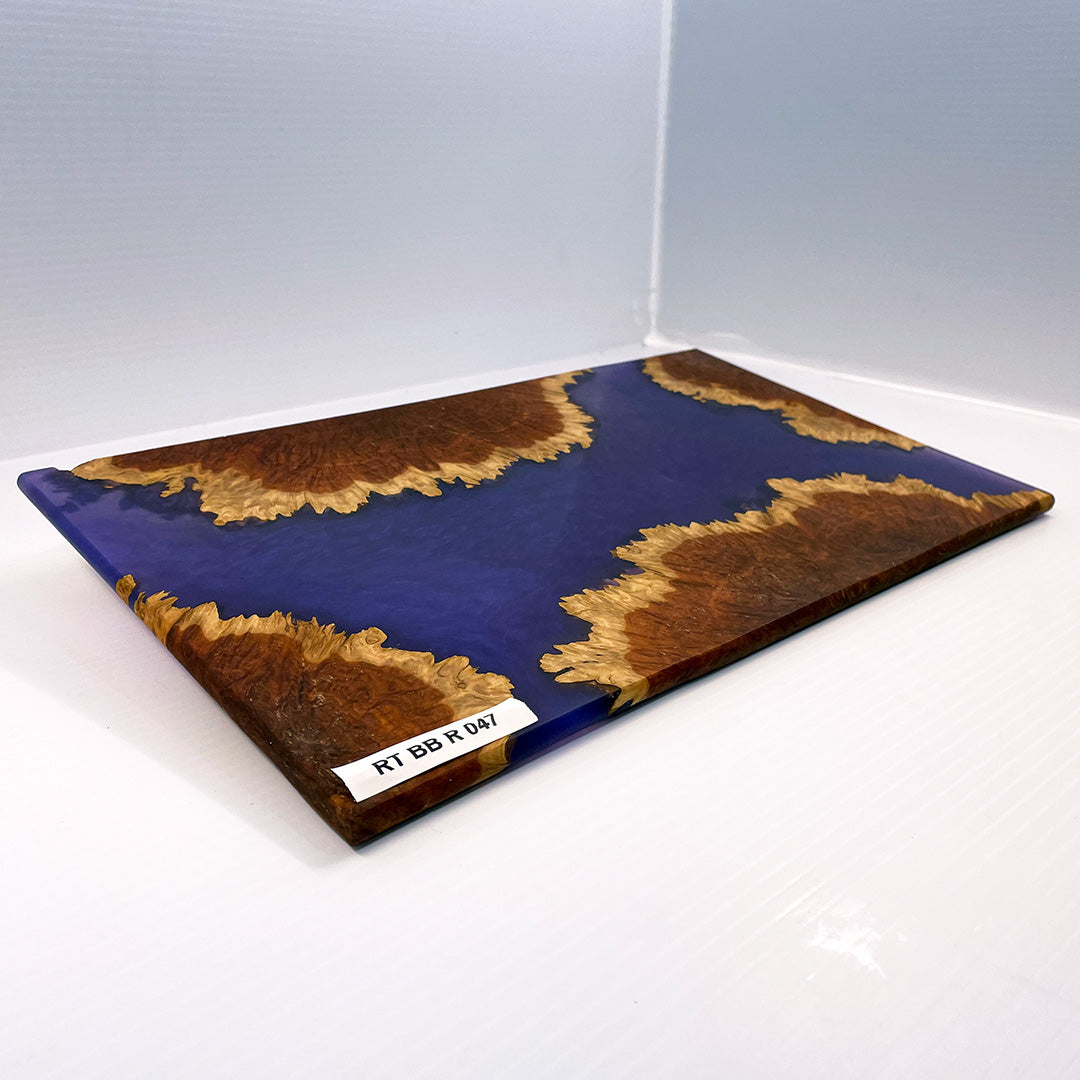 Mallee Burl Deep Purple Grazing Board Designs by David G