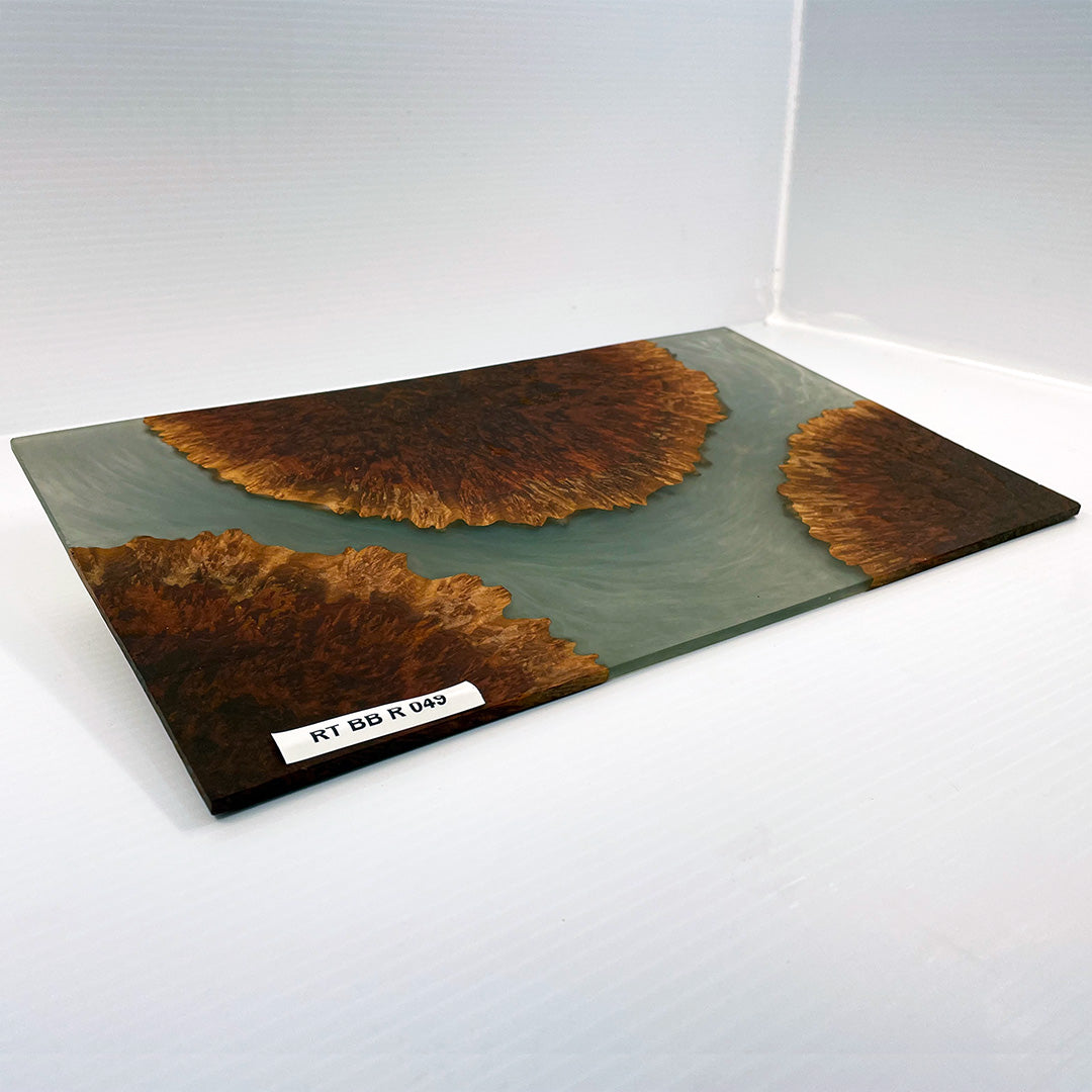 Mallee Burl Glacier Grey Grazing Board Designs by David G