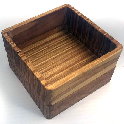 Laminated Birch Four-Coaster Holder Designs by David G